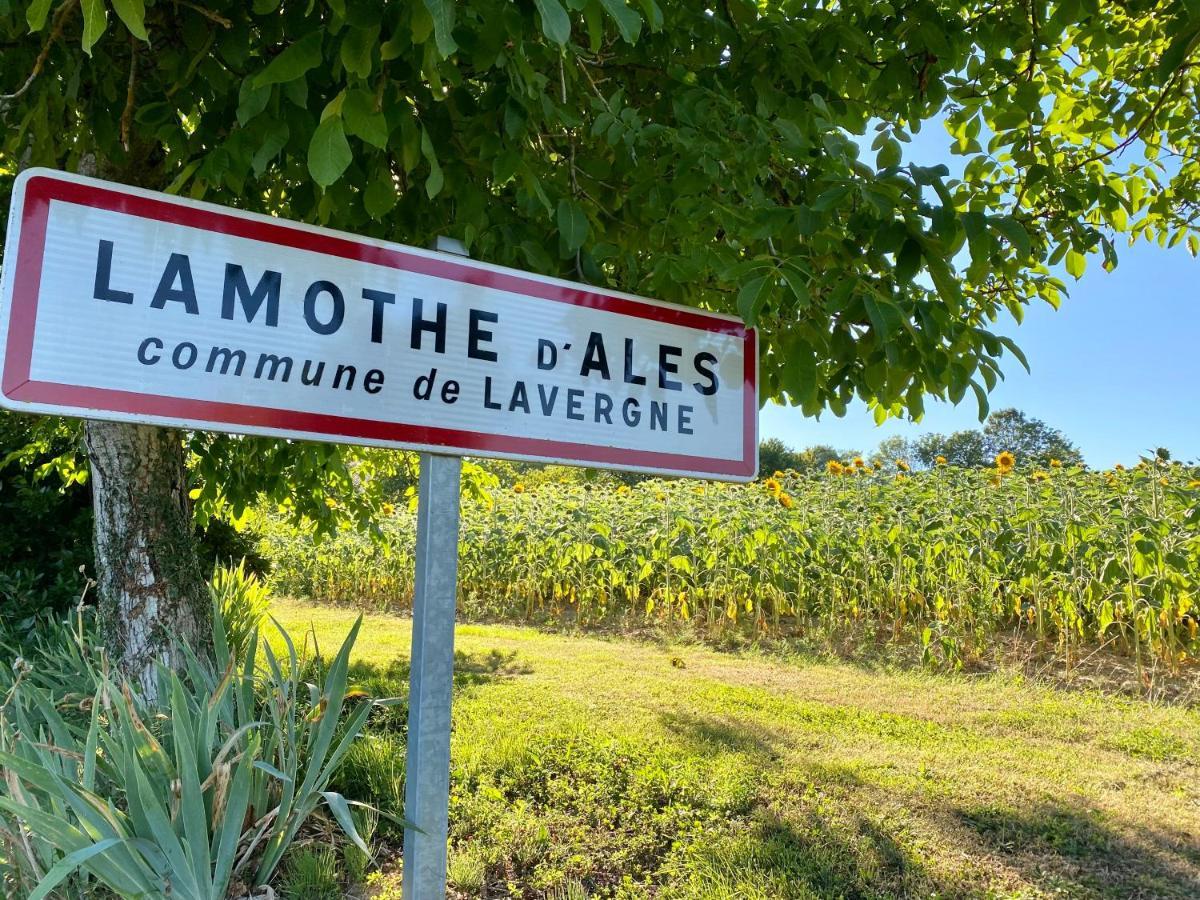 Gite Confort A Lamothe D Ales Lavergne  Екстериор снимка